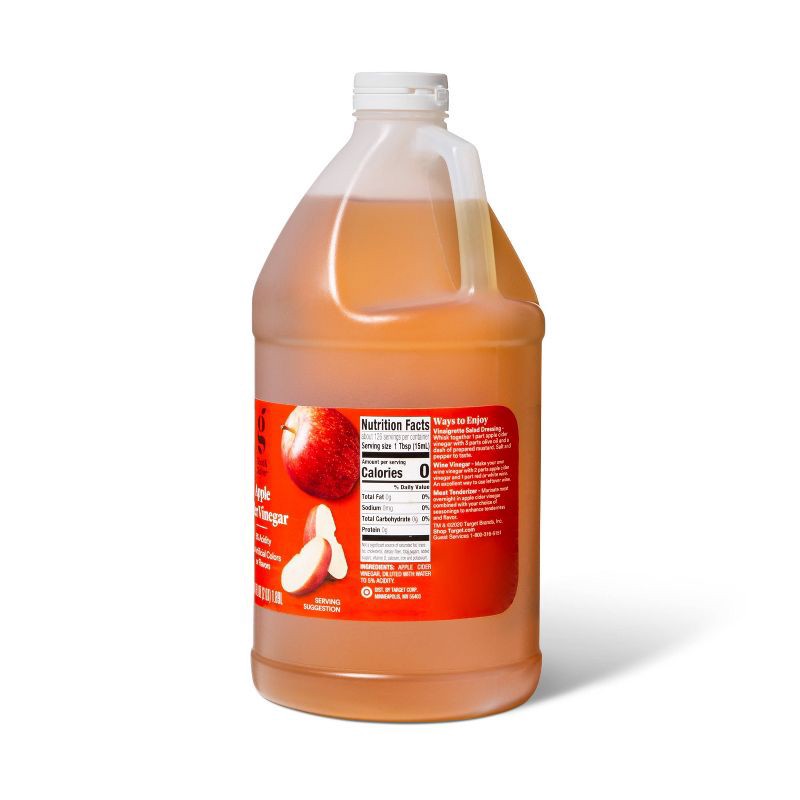 slide 2 of 3, Apple Cider Vinegar - 64 fl oz - Good & Gather™, 64 fl oz