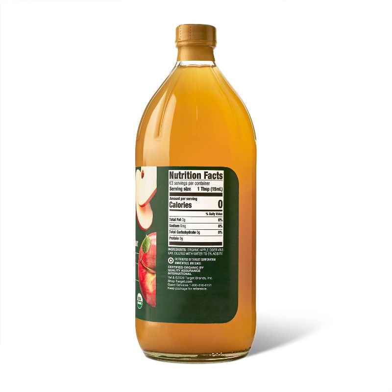 slide 2 of 3, Organic Apple Cider Vinegar - 32oz - Good & Gather™, 32 oz