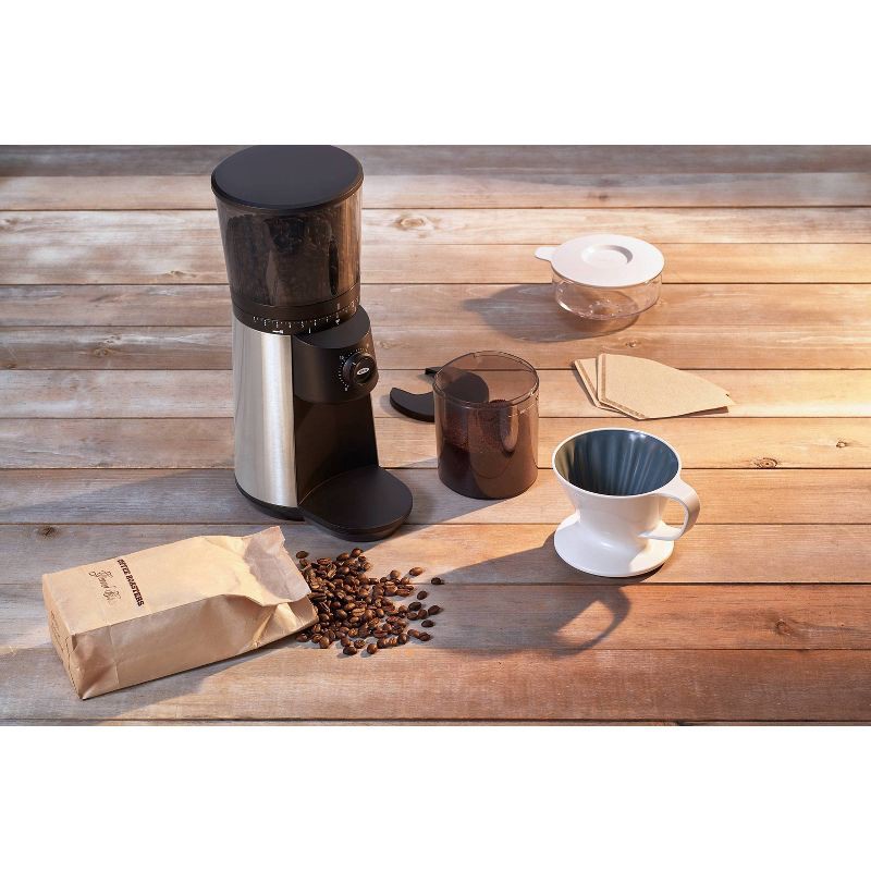 OXO Brew Stainless Steel Conical Burr Coffee Grinder - 8717000