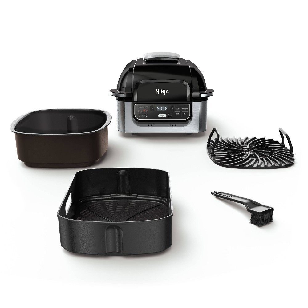 slide 6 of 8, Ninja Foodi 4qt 5-in-1 Indoor Grill and Air Fryer - AG301, 4 qt