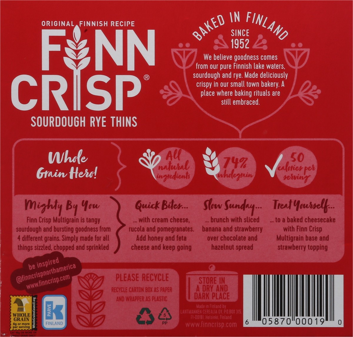 slide 5 of 9, Finn Crisp Multigrain Thin Crisps, 6.2 oz