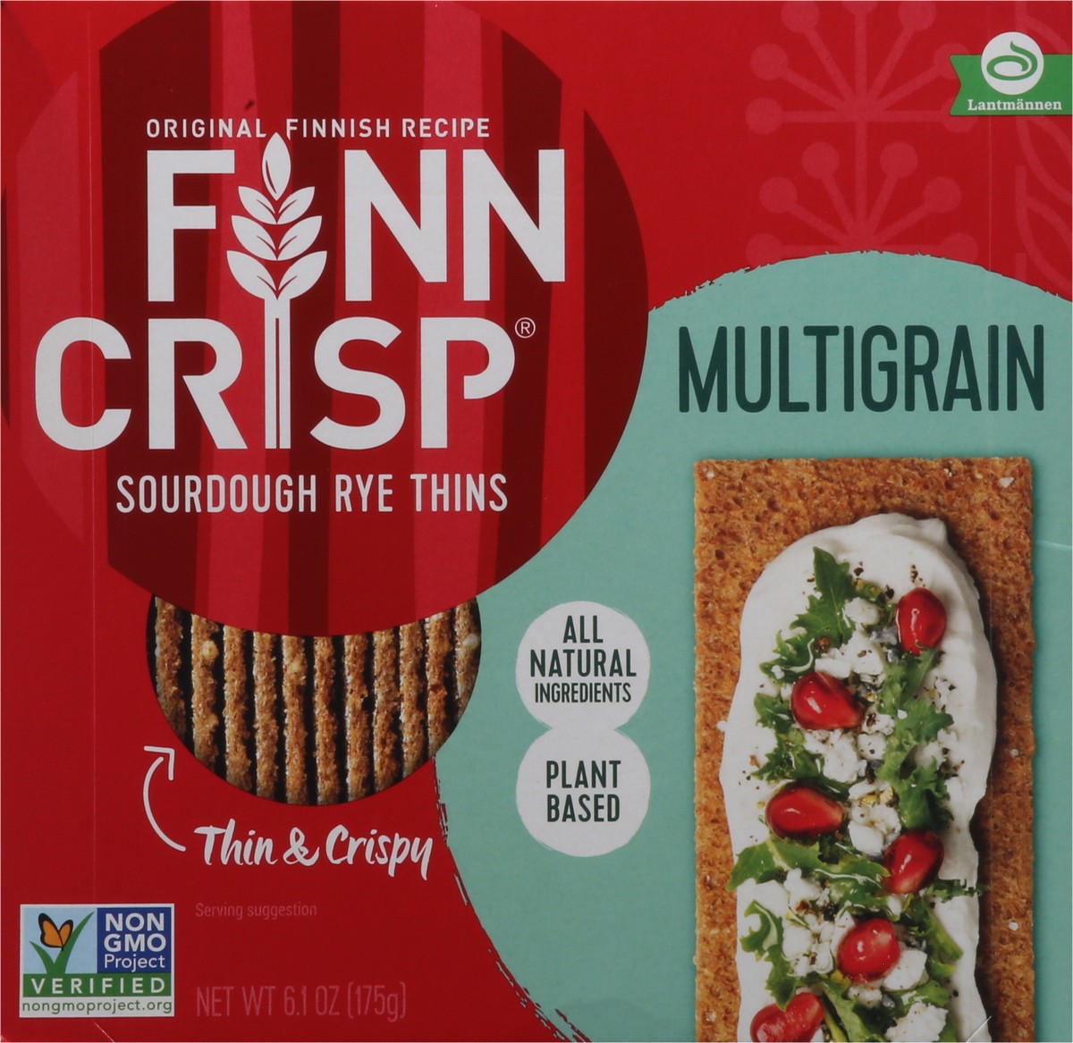 slide 6 of 9, Finn Crisp Multigrain Thin Crisps, 6.2 oz