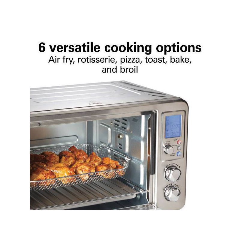 slide 3 of 7, Hamilton Beach Digital Sure-Crisp Air Fry Toaster Oven, 1 ct