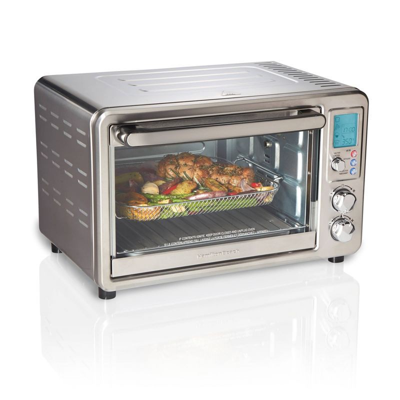 slide 1 of 7, Hamilton Beach Digital Sure-Crisp Air Fry Toaster Oven, 1 ct