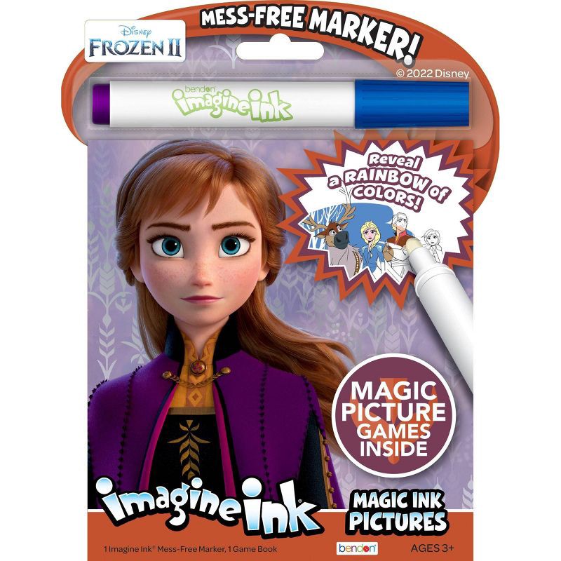 slide 1 of 3, Bendon Frozen 2 Imagine Ink Magic Ink, 1 ct