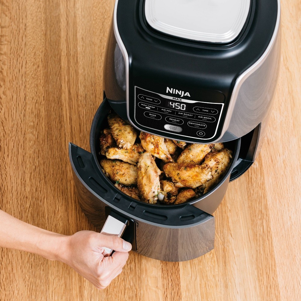 slide 4 of 12, Ninja 5.5qt Air Fryer Max XL, 5.5 qt