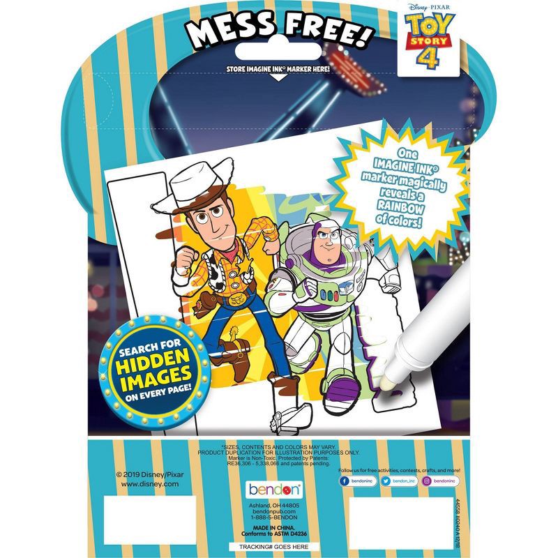 slide 2 of 3, Bendon Toy Story 4 Imagine Ink Magic Ink, 1 ct