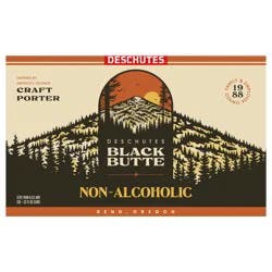 Deschutes Brewery Black Butte, Non-Alcoholic, Craft Beer, 0.5%ABV