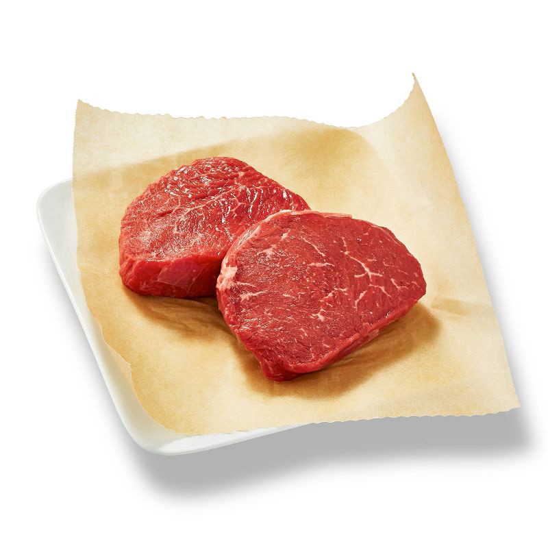 slide 5 of 5, USDA Choice Angus Petite Sirloin Steak - 0.60-1.06 lbs - price per lb - Good & Gather™, per lb