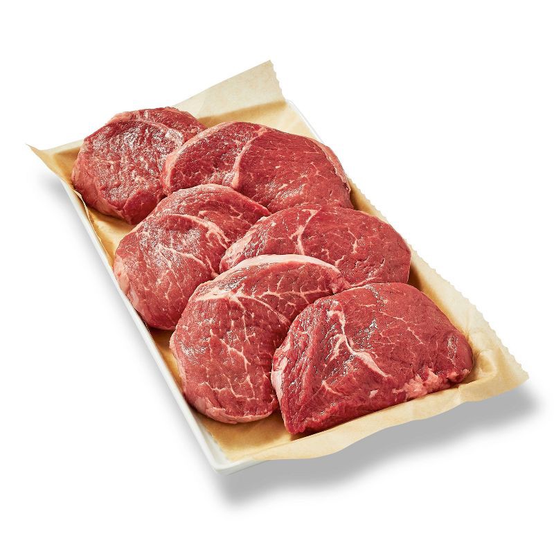 slide 2 of 3, USDA Choice Angus Chuck Tender Steak - 1.09-2.0 lbs - price per lb - Good & Gather™, per lb