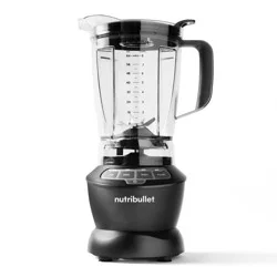 NutriBullet Blender 1200 Watts: Countertop Smoothie Blender, 64oz Capacity, 3 Speeds, Stainless Steel Blades, Dark Gray