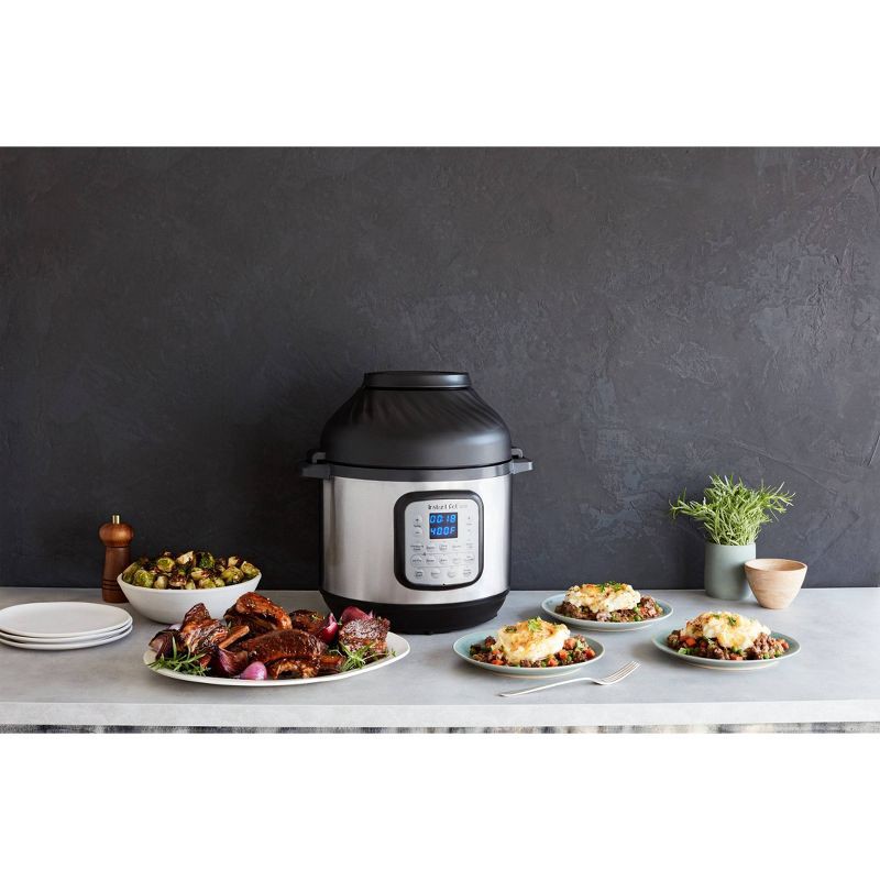 Instant Pot 8 qt 11in1 Air Fryer Duo Crisp + Electric Pressure Cooker