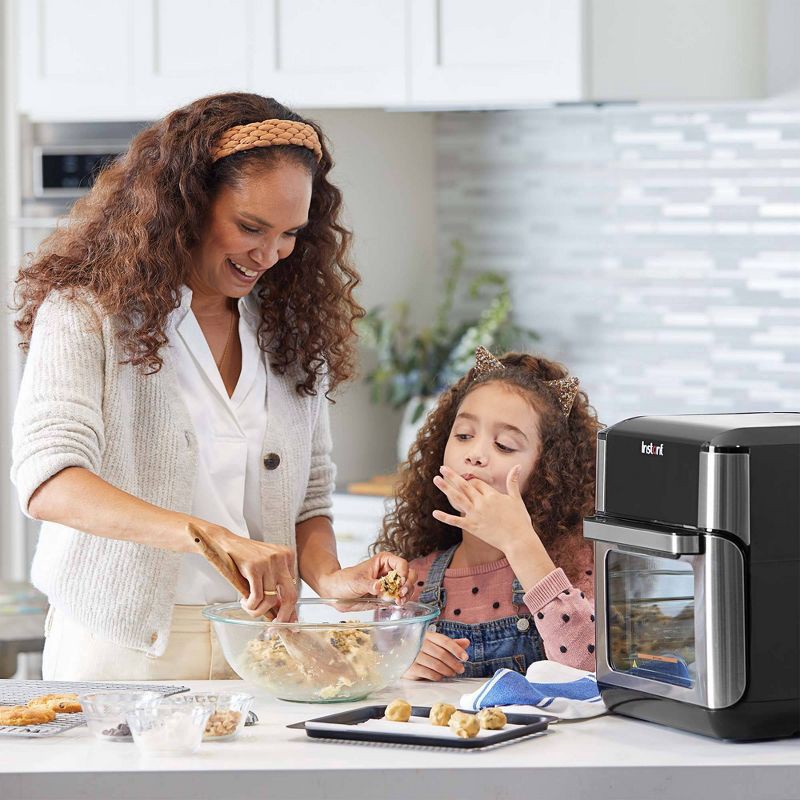 slide 7 of 8, Instant Pot Instant Vortex Plus 10qt 7-in-1 Air Fryer Toaster Oven Combo - Black, 10 qt