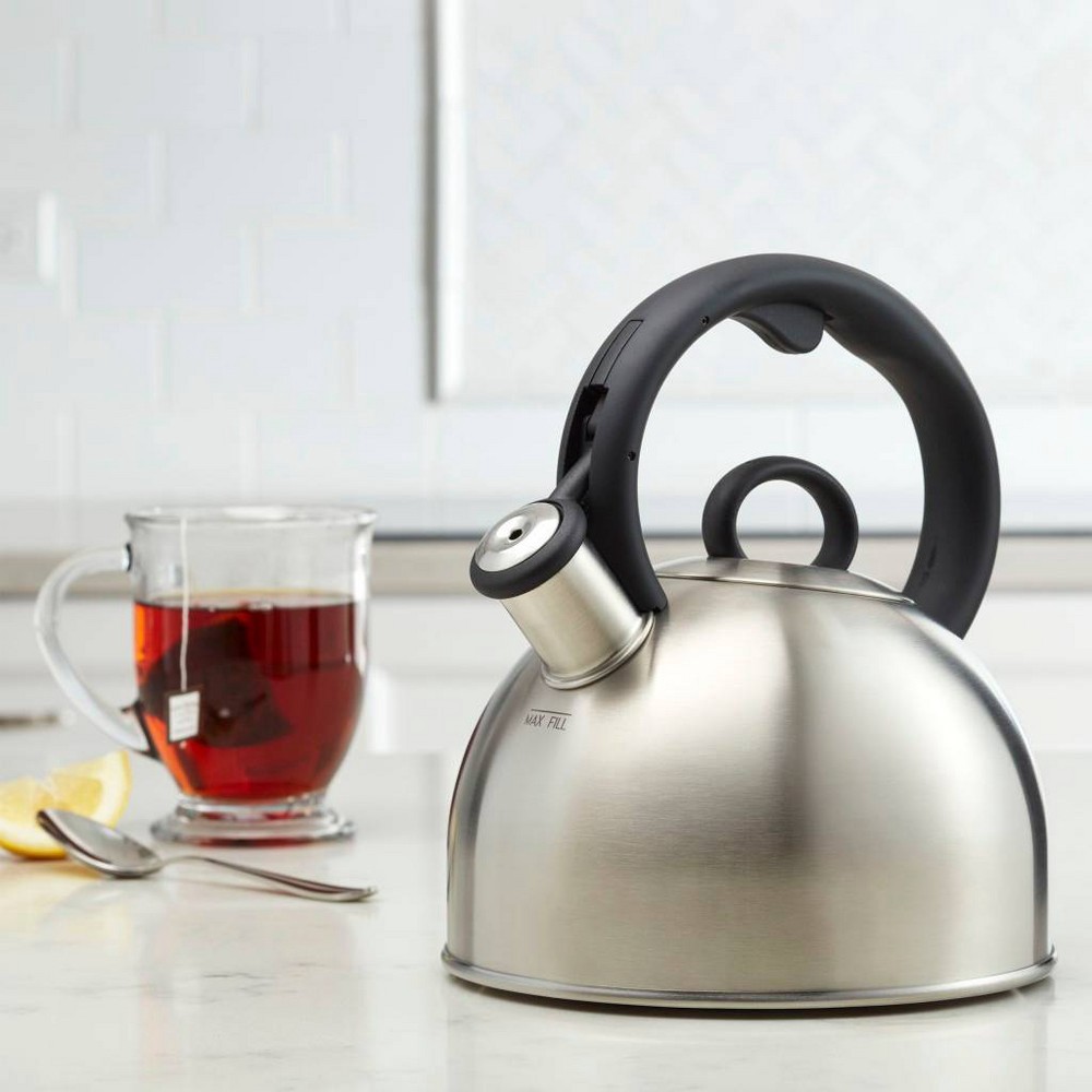 slide 4 of 4, Cuisinart 2qt Stovetop Steam & Soothe Teakettle - Stainless Steel - CKS-22, 2 qt