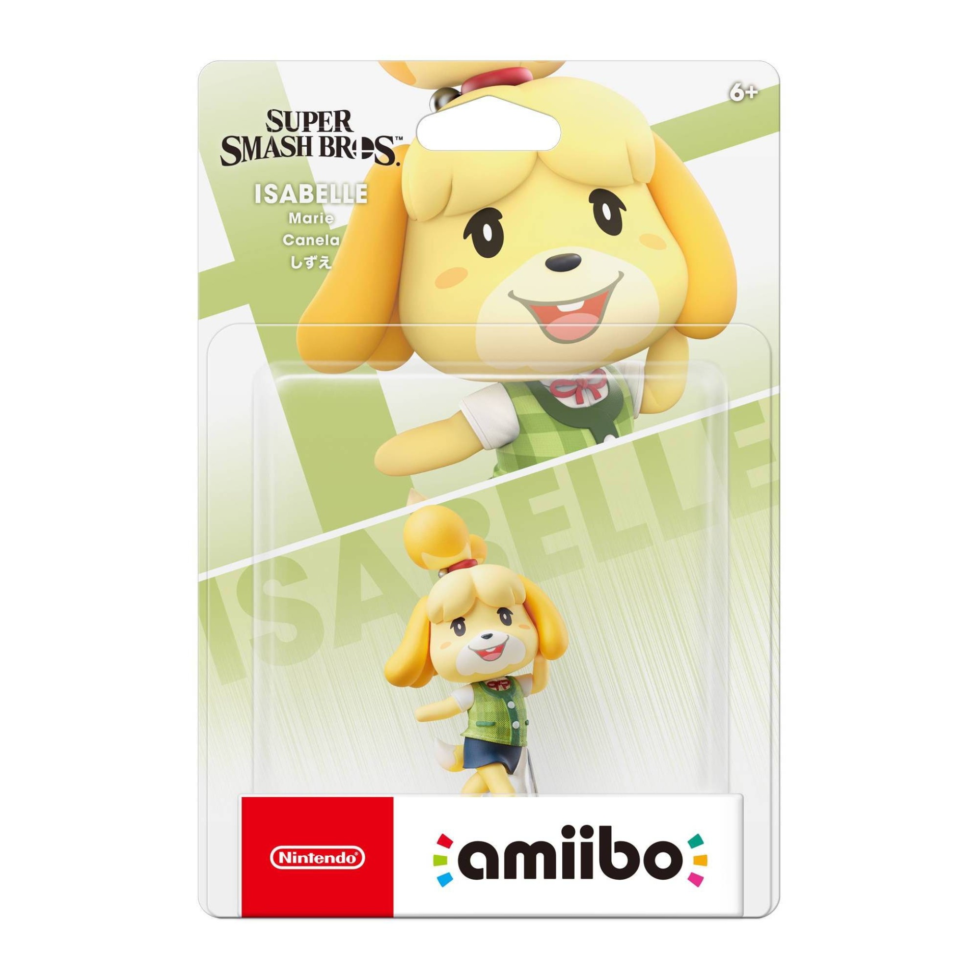 slide 1 of 2, Nintendo Super Smash Bros. amiibo Figure - Isabelle, 1 ct