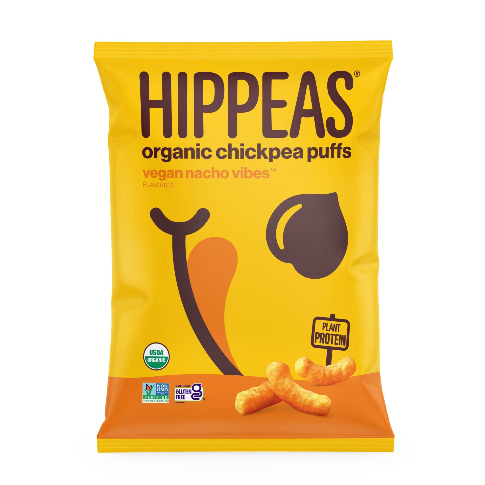 slide 1 of 3, Hippeas Nacho Vibes Organic Chickpea Puffs - 4oz, 4 oz