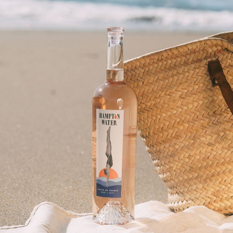 slide 3 of 6, Hampton Water Rose Wine - 750ml Bottle, 750 ml