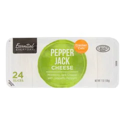 Essential Everyday Pepper Jack Cracker Cuts