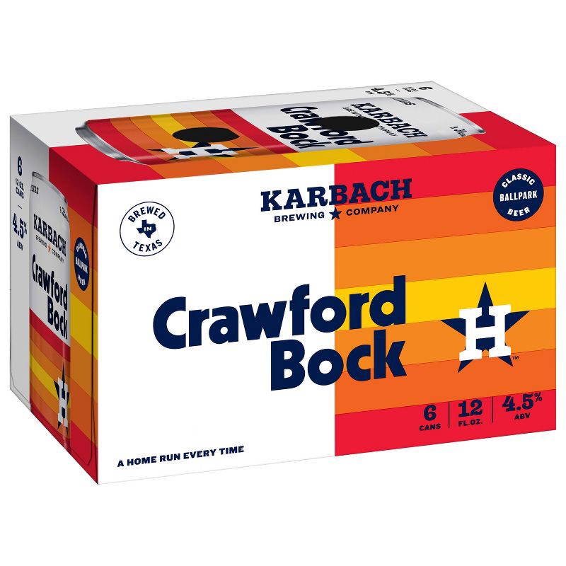 slide 2 of 11, Karbach Brewing Co. Karbach Crawford Bock Beer - 6pk/12 fl oz Cans, 6 ct; 12 fl oz