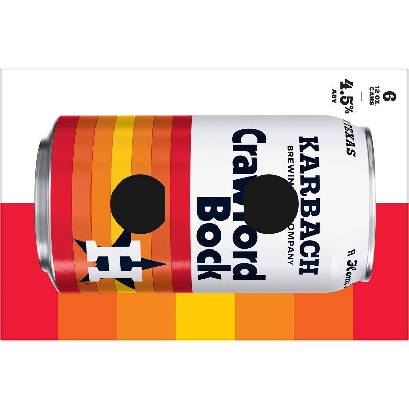 slide 5 of 11, Karbach Brewing Co. Karbach Crawford Bock Beer - 6pk/12 fl oz Cans, 6 ct; 12 fl oz