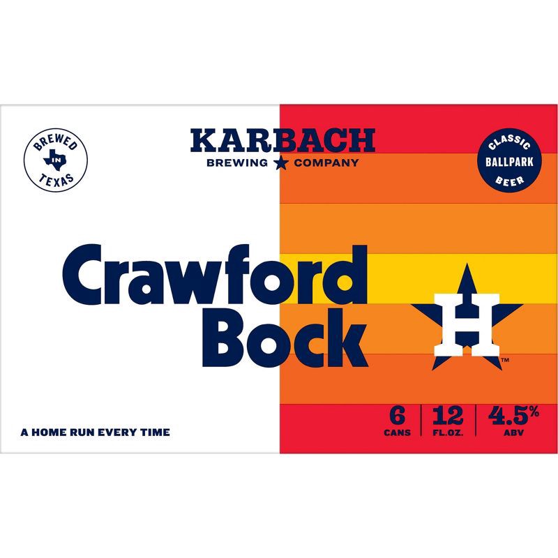 slide 5 of 11, Karbach Brewing Co. Karbach Crawford Bock Beer - 6pk/12 fl oz Cans, 6 ct; 12 fl oz