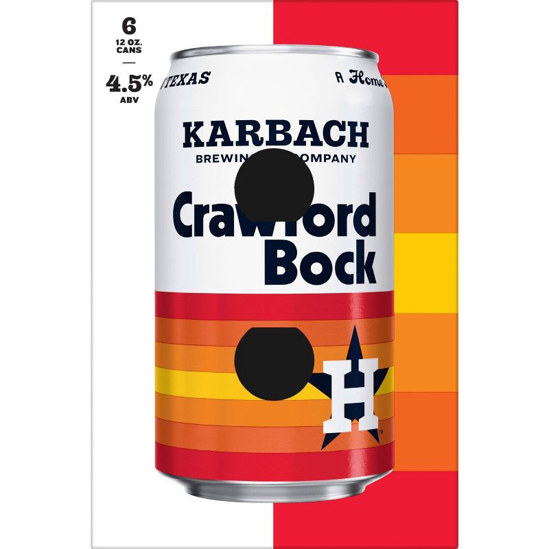 slide 6 of 11, Karbach Brewing Co. Karbach Crawford Bock Beer - 6pk/12 fl oz Cans, 6 ct; 12 fl oz