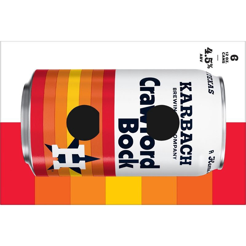 slide 7 of 11, Karbach Brewing Co. Karbach Crawford Bock Beer - 6pk/12 fl oz Cans, 6 ct; 12 fl oz