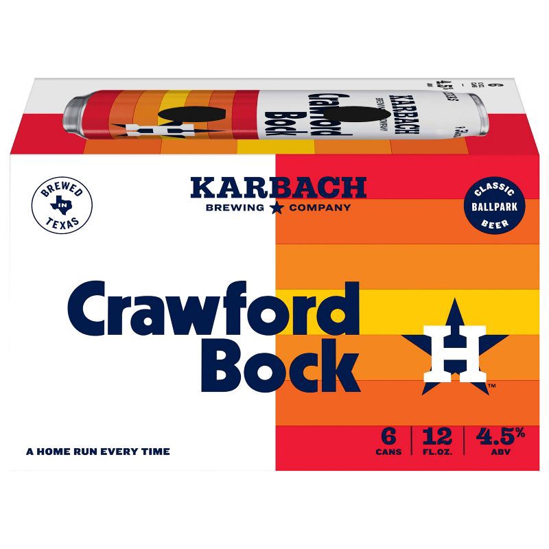 slide 10 of 11, Karbach Brewing Co. Karbach Crawford Bock Beer - 6pk/12 fl oz Cans, 6 ct; 12 fl oz