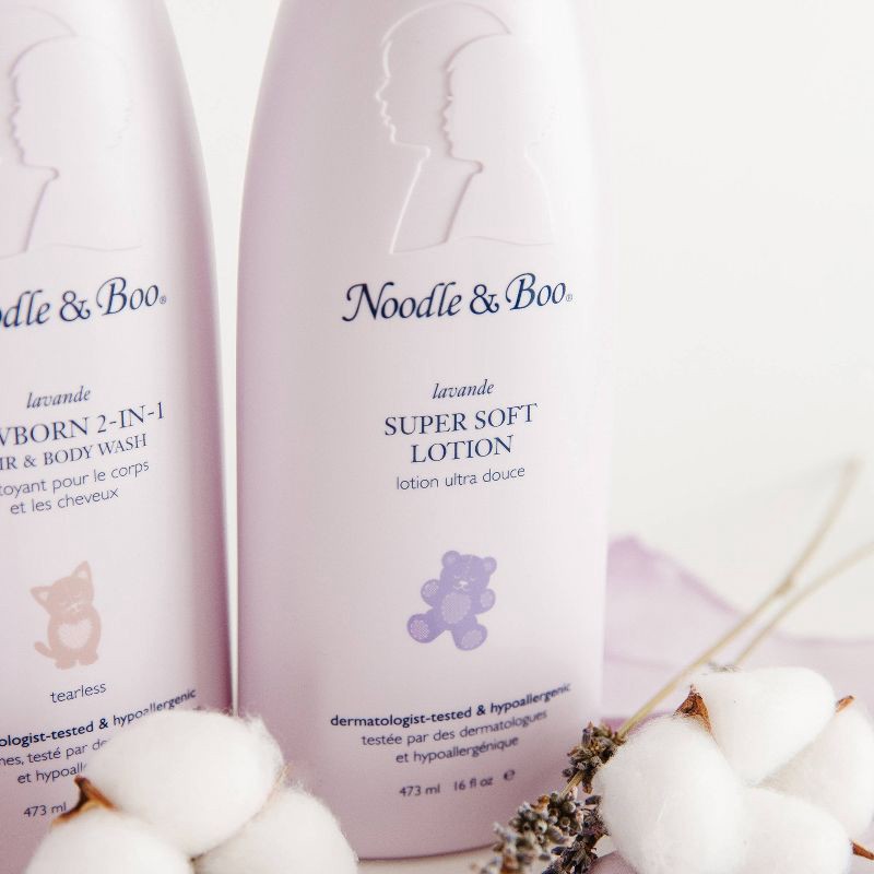 slide 5 of 5, Noodle & Boo Lavender Newborn and Baby Super Soft Lotion - 16 fl oz, 16 fl oz