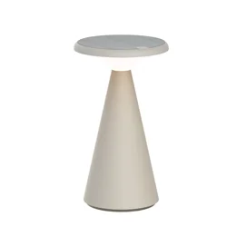 ROOM & RETREAT Solar Led Table Lamp-Sand