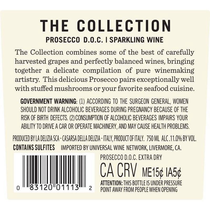 slide 3 of 4, The Collection Prosecco Wine - 750ml Bottle, 750 ml