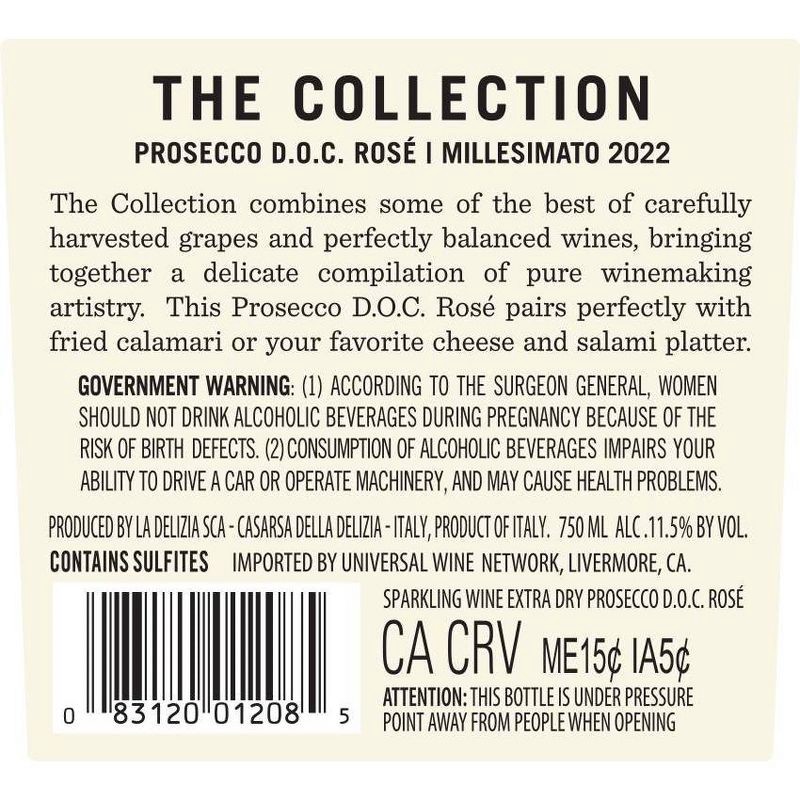 slide 3 of 4, The Collection Prosecco Rosé Wine - 750ml Bottle, 750 ml