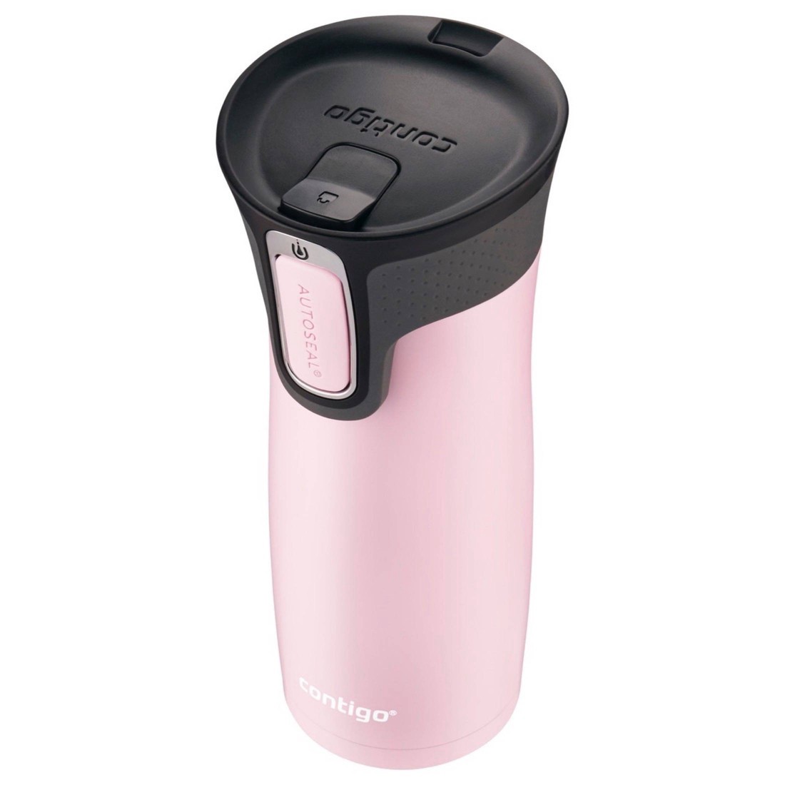 CONTIGO AUTOSEAL Travel Mug Lid Replacement Pink/Grey Silver Button