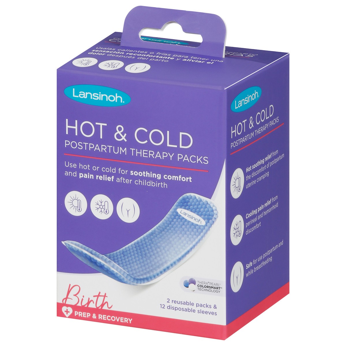 Lansinoh Hot & Cold Postpartum Therapy Packs 2 ct Shipt