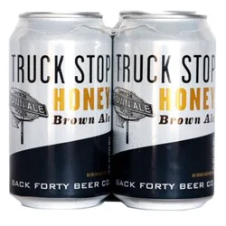 Back Forty Truck Stop Honey Brown Ale Beer - 6pk/12 fl oz Cans