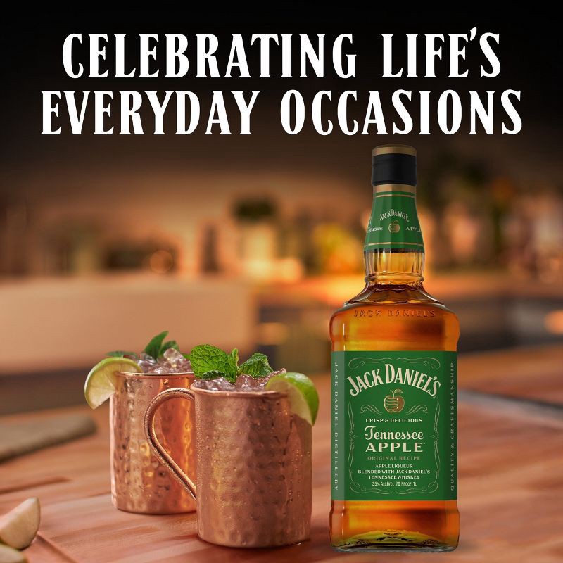 slide 5 of 13, Jack Daniel's Tennessee Apple Whiskey - 750ml Bottle, 750 ml