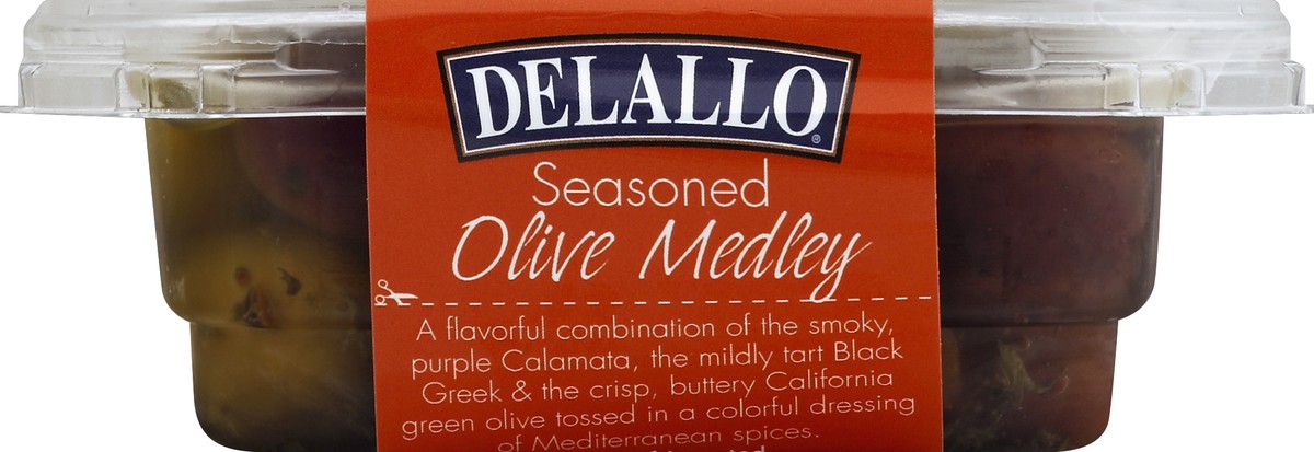 slide 1 of 4, DeLallo Olive Medley 8 oz, 8 oz