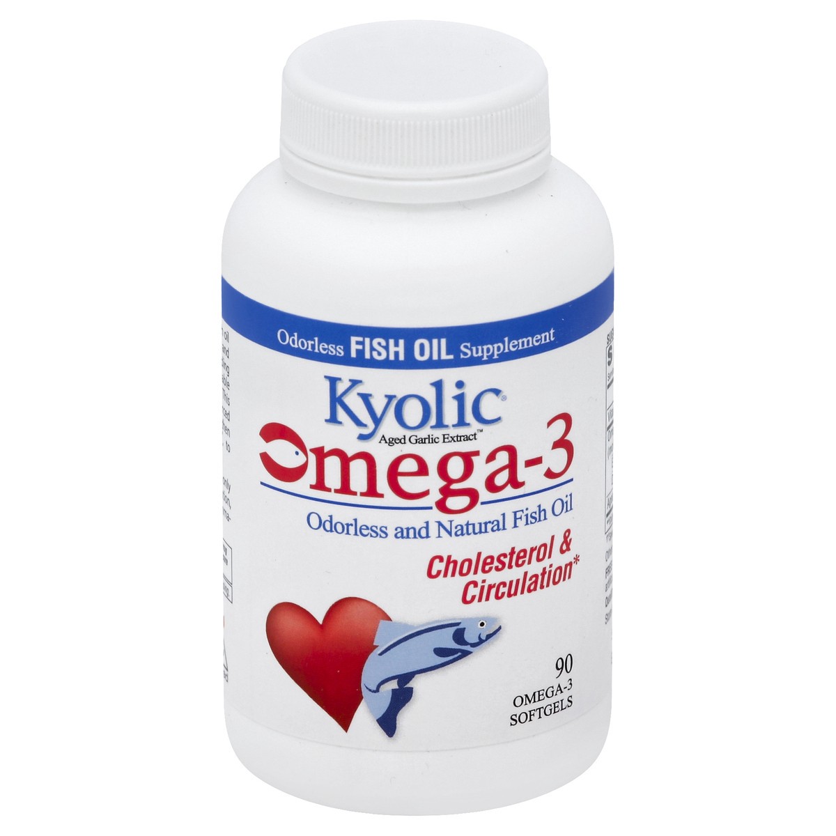 slide 2 of 3, Kyolic Omega-3 90 ea, 90 ct