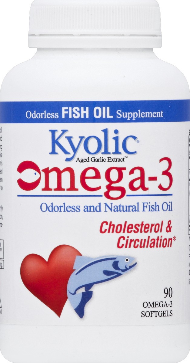 slide 1 of 3, Kyolic Omega-3 90 ea, 90 ct