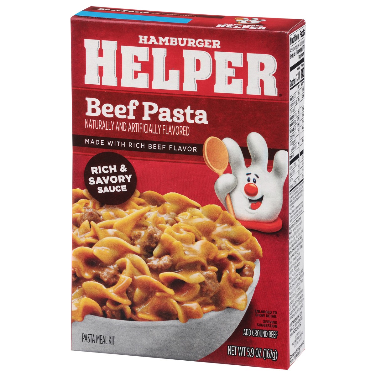 slide 11 of 12, Hamburger Helper Rich Savory Sauce Beef Pasta 5.9 oz, 5.9 oz