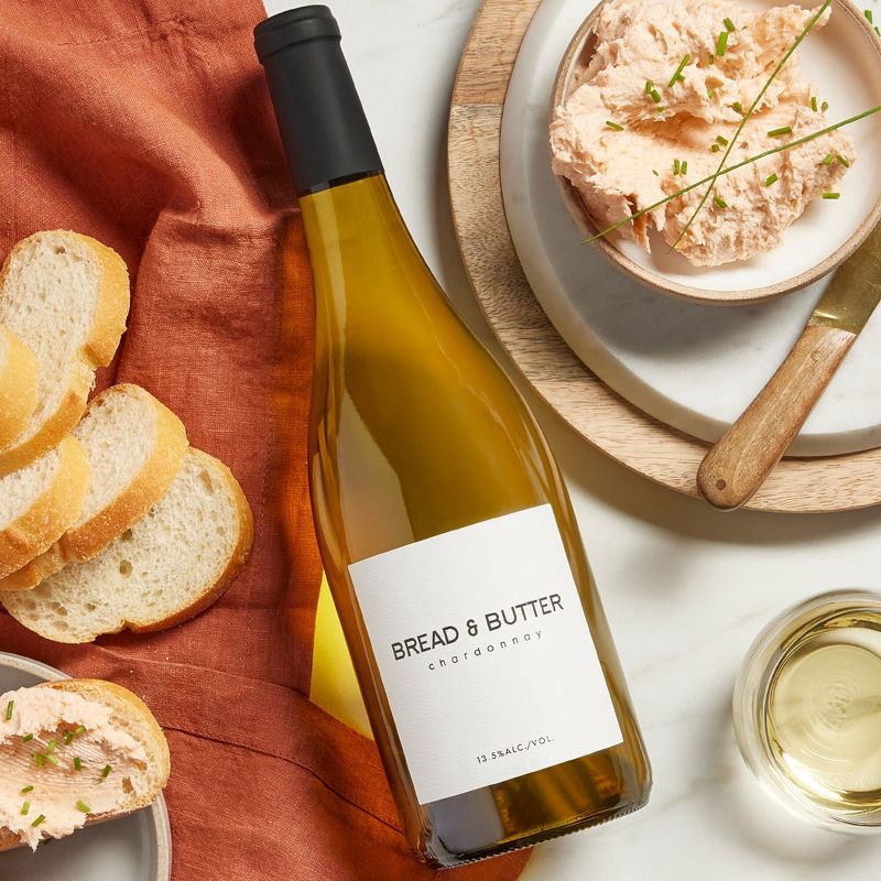 slide 2 of 10, Bread & Butter Chardonnay White Wine - 750ml Bottle, 750 ml