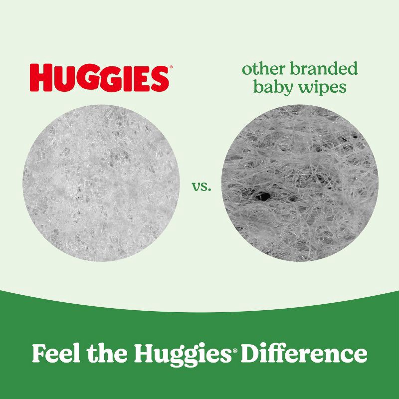 slide 4 of 10, Huggies Natural Care Sensitive Unscented Baby Wipes- 12 pack (768ct total wipes), 12 ct, 768 ct