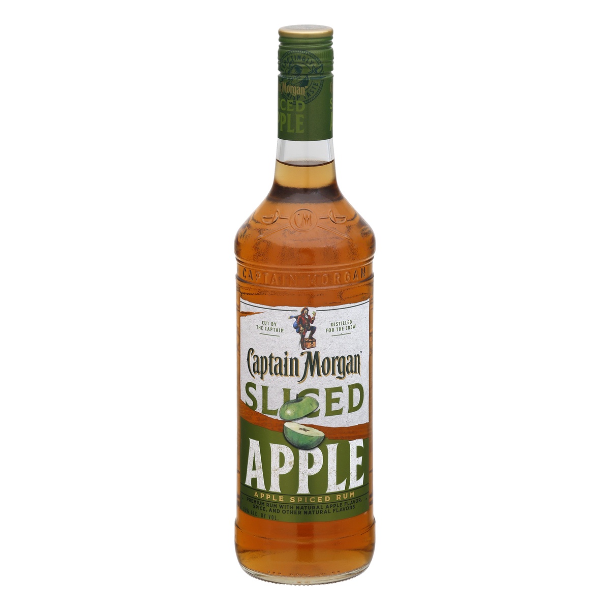 Captain Sliced Apple Spiced Rum Bottle 750 ml Shipt