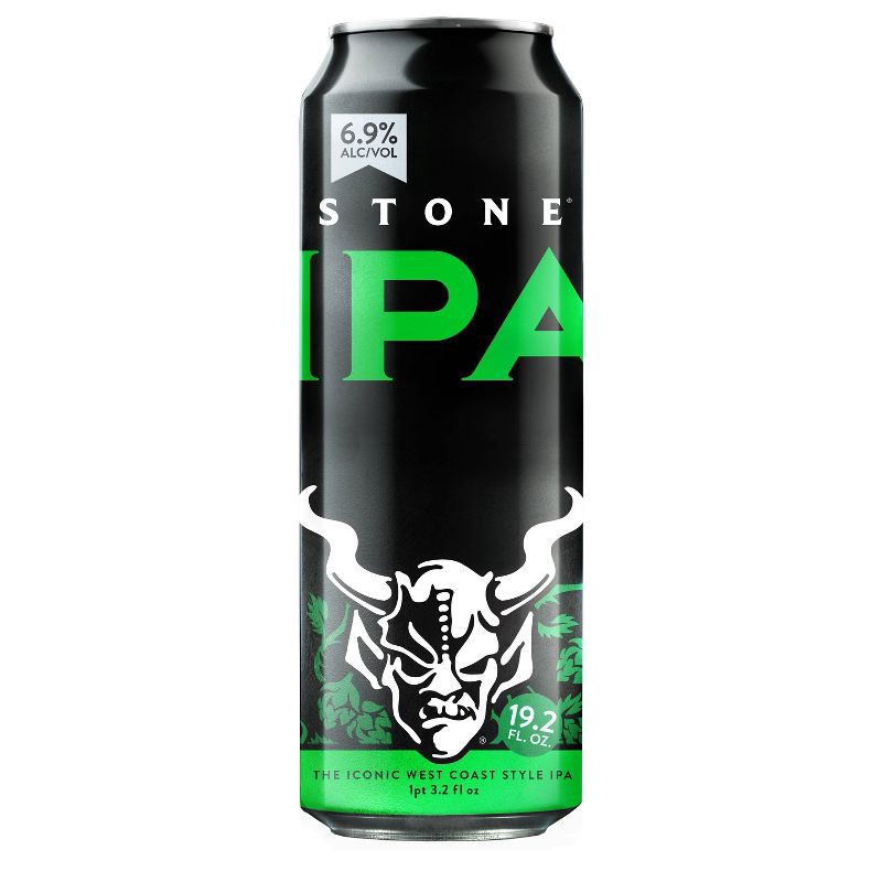 slide 1 of 4, Stone IPA Beer - 19.2 fl oz Can, 19.2 fl oz