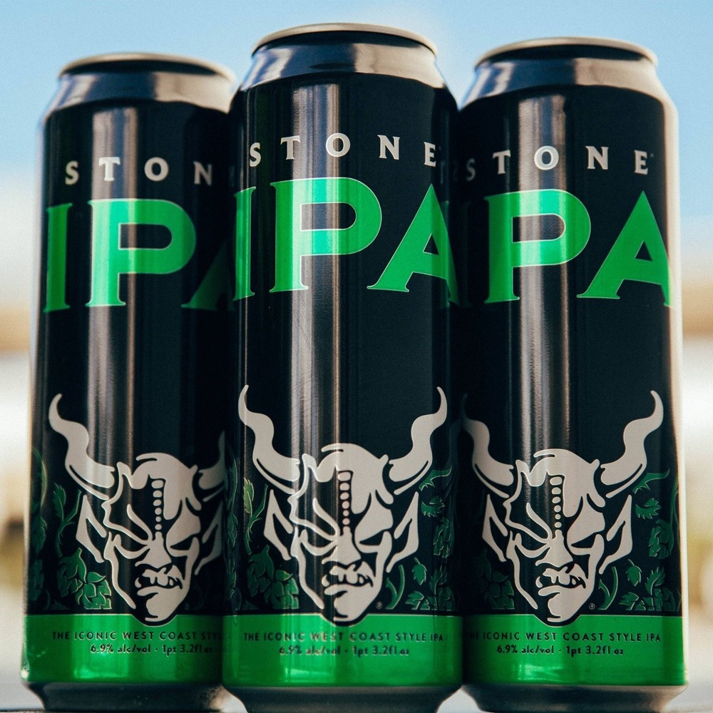 Stone Beer, IPA - 19.2 (1 pt 3.2 fl oz)