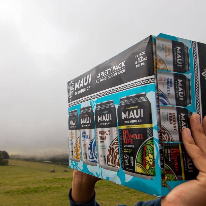 slide 3 of 6, Maui Brewing Co. Maui Brewing Variety - 12pk / 12 fl oz Cans, 12 ct; 12 fl oz