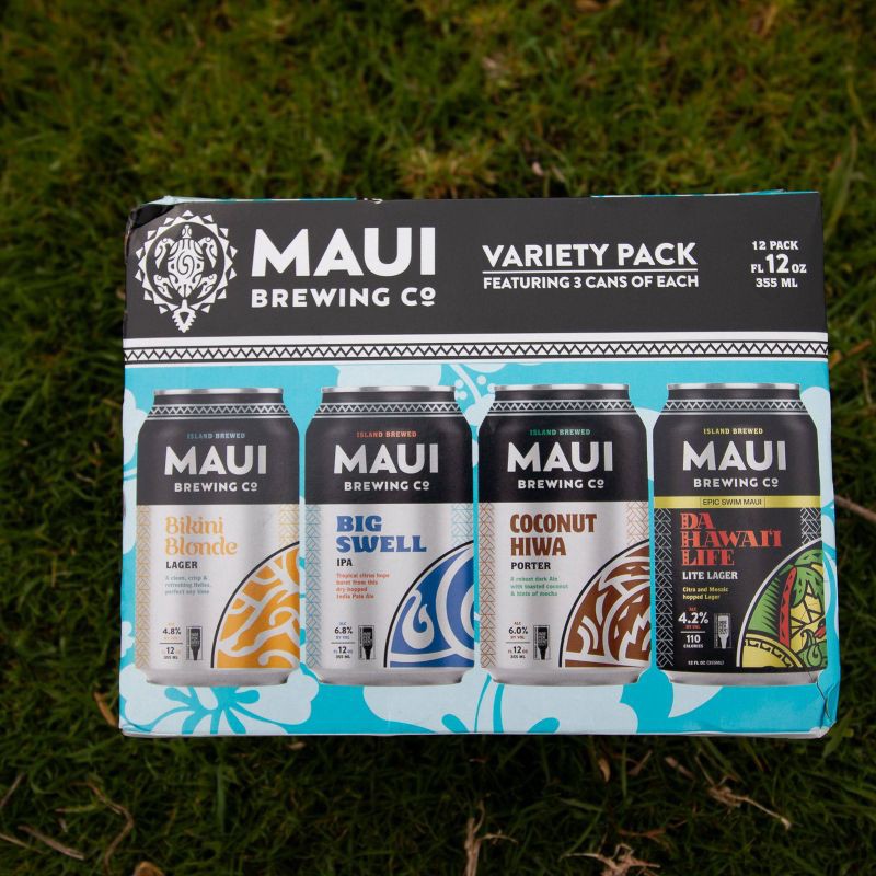 slide 5 of 6, Maui Brewing Co. Maui Brewing Variety - 12pk / 12 fl oz Cans, 12 ct; 12 fl oz