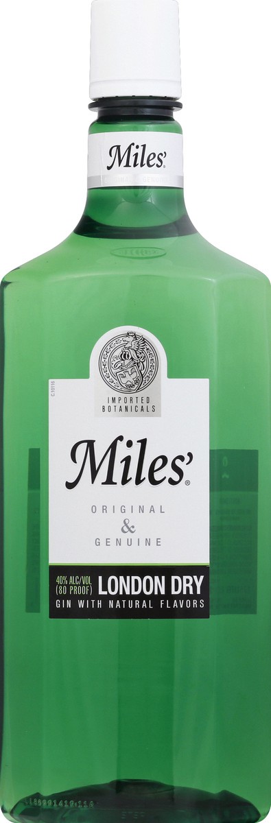 slide 3 of 7, Miles London Dry Gin, 1.75 liter