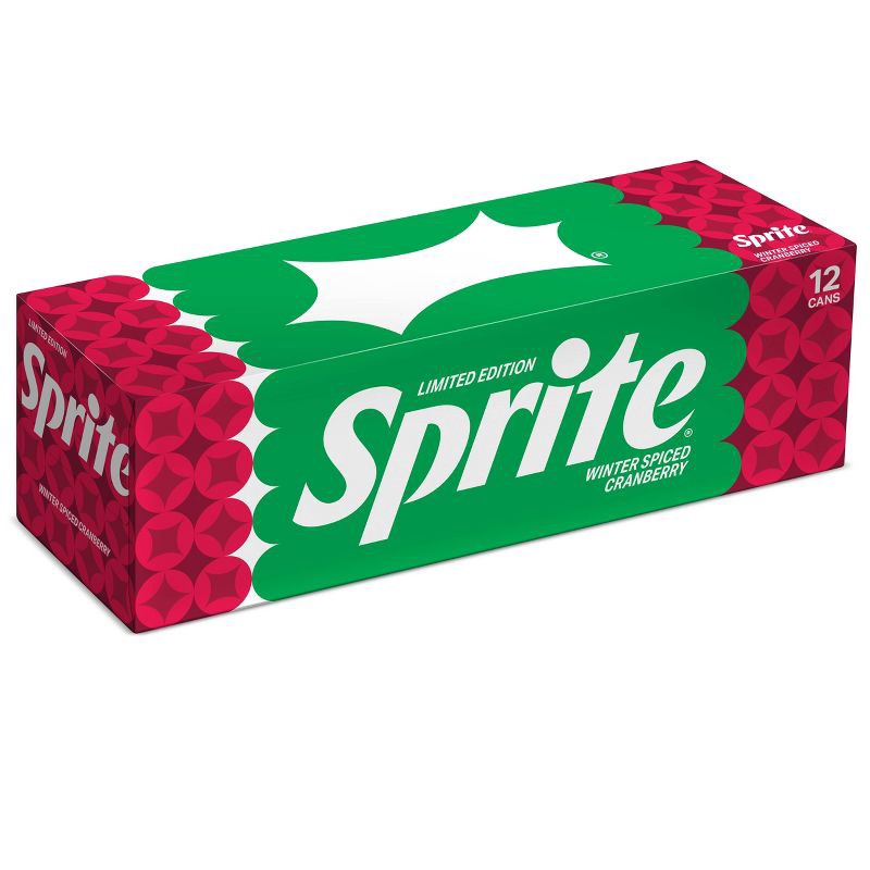 slide 2 of 7, Sprite Winter Spice Cranberry - 12pk/12 fl oz Cans, 12 ct; 12 fl oz