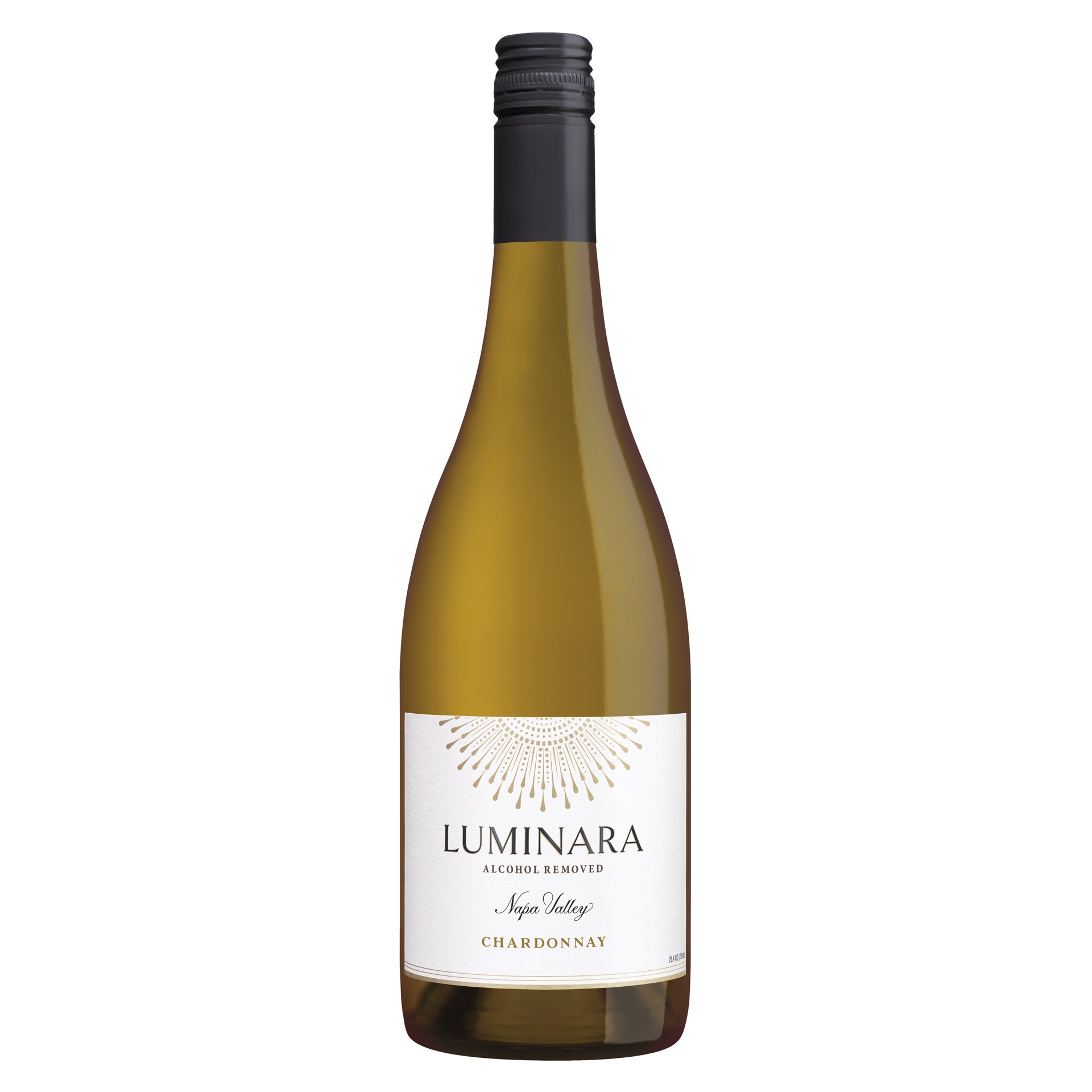 slide 1 of 1, Luminara Chardonnay White Wine, Alcohol-Removed, 750mL Wine Bottle, 25.4 oz